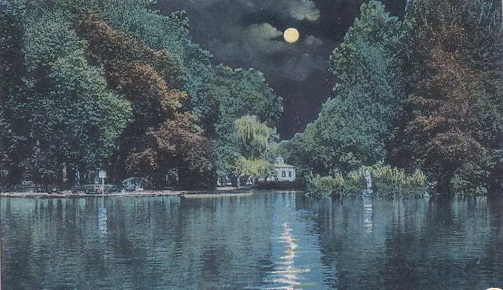 Slika. Maksimir u noći